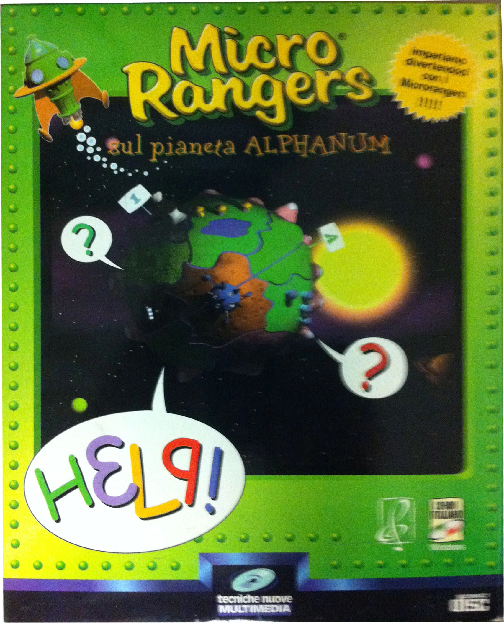 Micro Rangers sul pianeta Alphanum